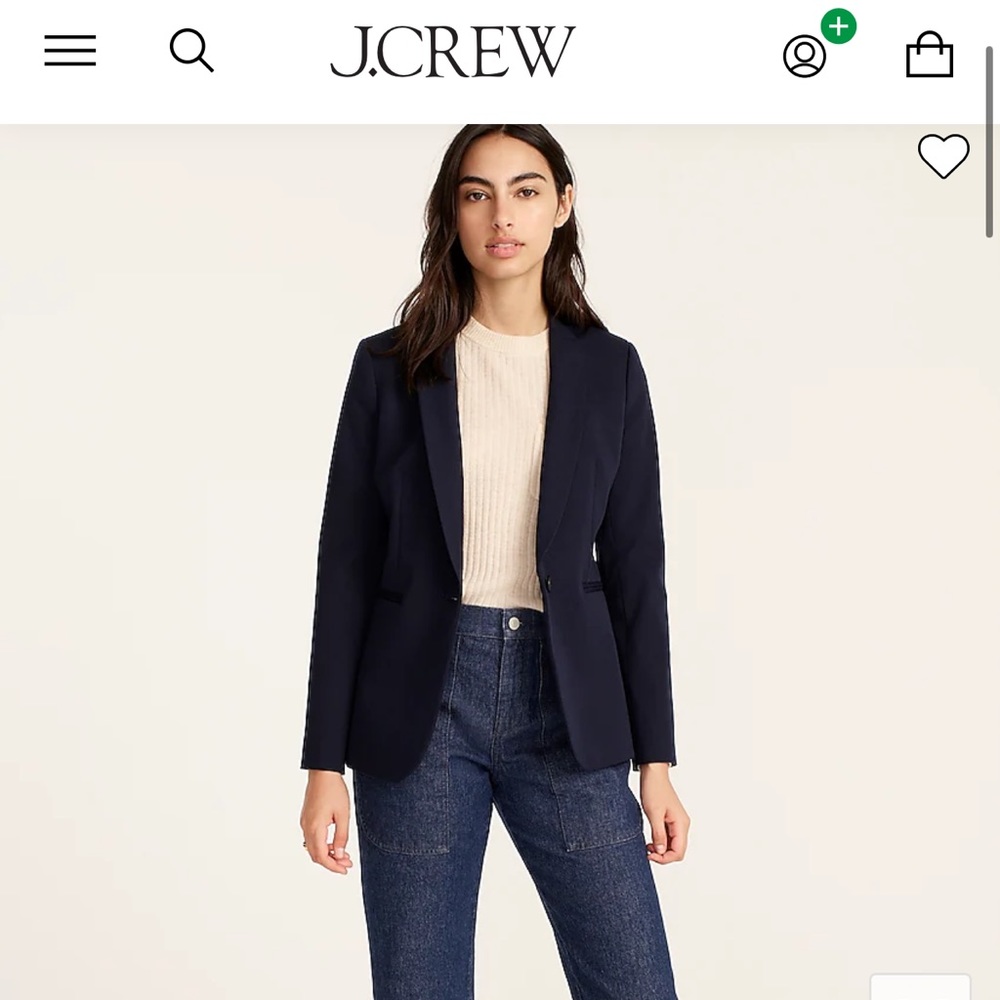 JCREW PARKE BLAZER 18W PLUS SIZE